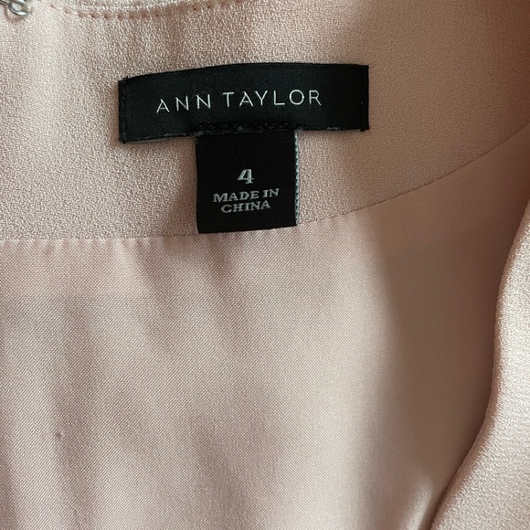 Ann Taylor Soft Blush Pink Dress - Picture 2 of 7